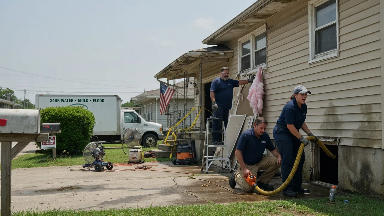 Water Damage Repair in Old Forge, PA near me